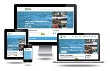 Portland Web Design Columbia Soil and Water Conservation District Responsive Website Design