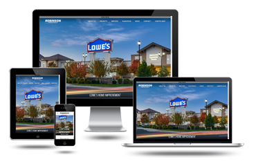 Portland Web Design Robinson Construction Co Responsive Website Design